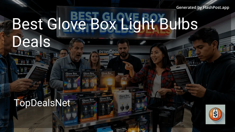 6 Best Glove Box Light Bulbs Deals in 2026 preview