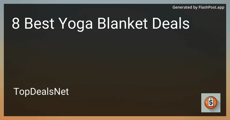 8 Best Yoga Blanket Deals in 2026 preview
