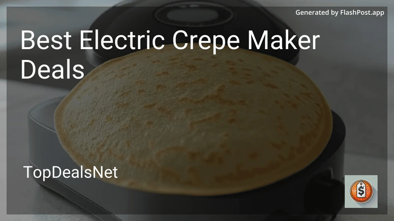 6 Best Electric Crepe Maker Deals in 2026 preview
