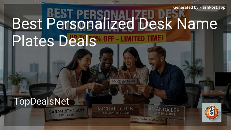 10 Best Personalized Desk Name Plates Deals in 2026 preview