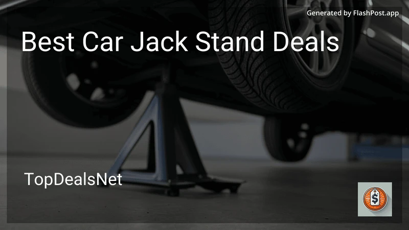 8 Best Car Jack Stand Deals in 2026 preview