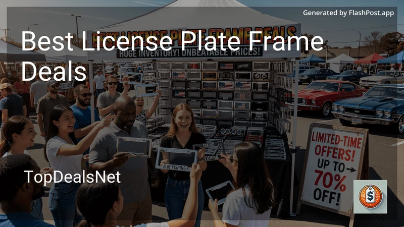 10 Best License Plate Frame Deals in 2026 preview