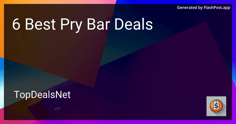 6 Best Pry Bar Deals in 2026 preview
