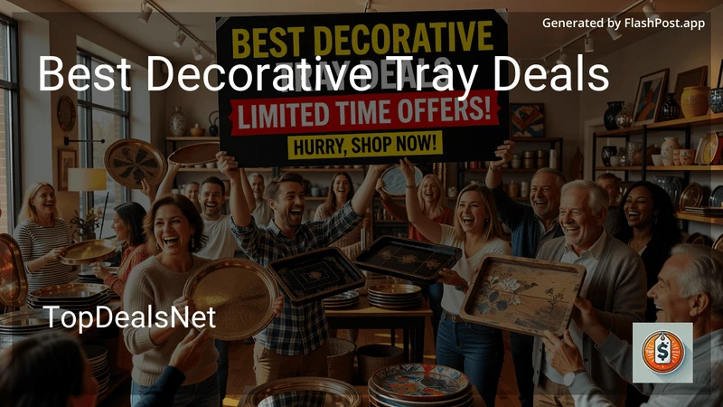 9 Best Decorative Tray Deals in 2026 preview