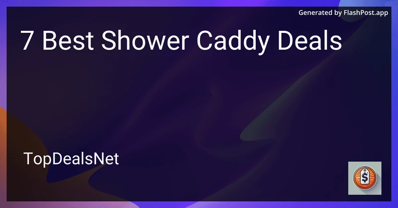 7 Best Shower Caddy Deals in 2026 preview