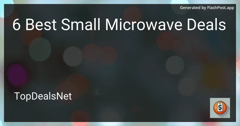 6 Best Small Microwave Deals in 2026 preview