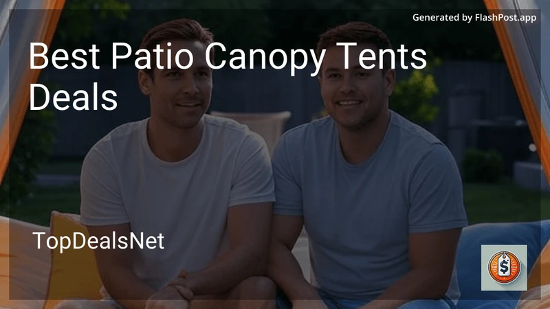 7 Best Patio Canopy Tents Deals in 2026 preview