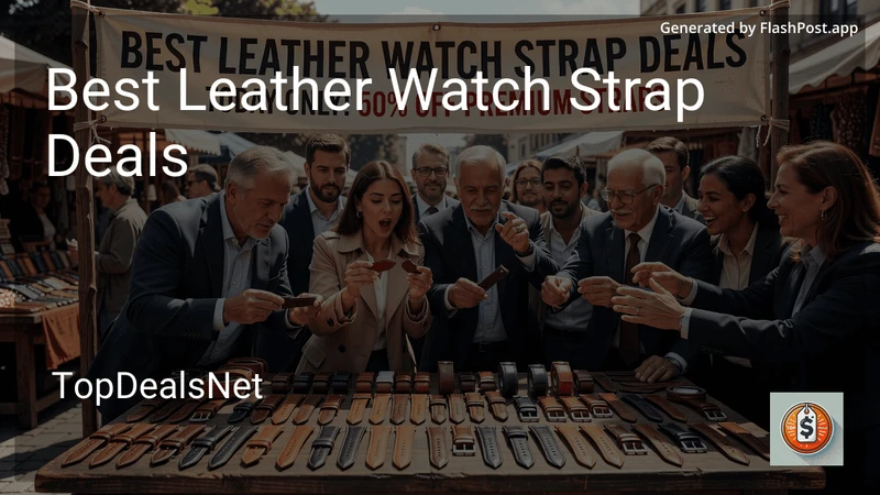 6 Best Leather Watch Strap Deals in 2026 preview