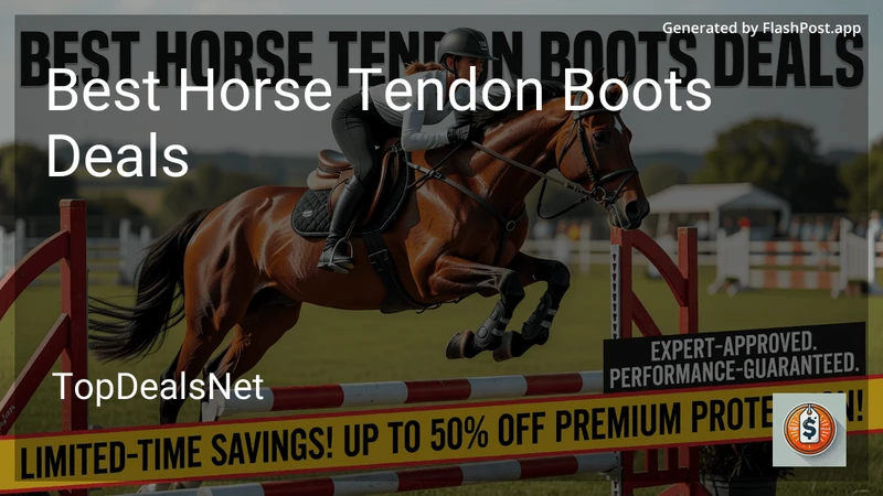 7 Best Horse Tendon Boots Deals in 2026 preview