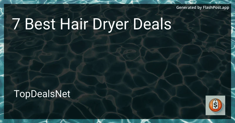 7 Best Hair Dryer Deals in 2026 preview