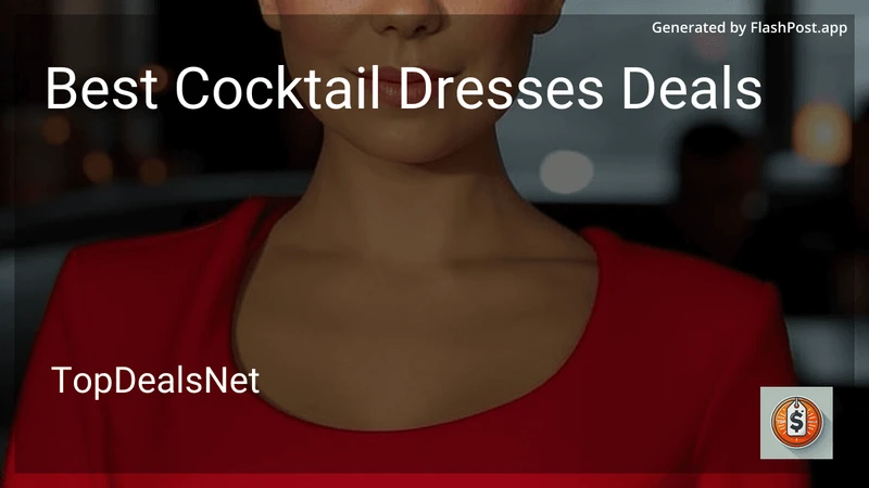 8 Best Cocktail Dresses Deals in 2026 preview